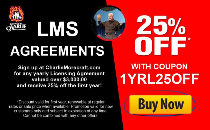 Yearly Licensing Agreements – LMS and Downloadable Media integrations – Safety Videos by Charlie Morecraft